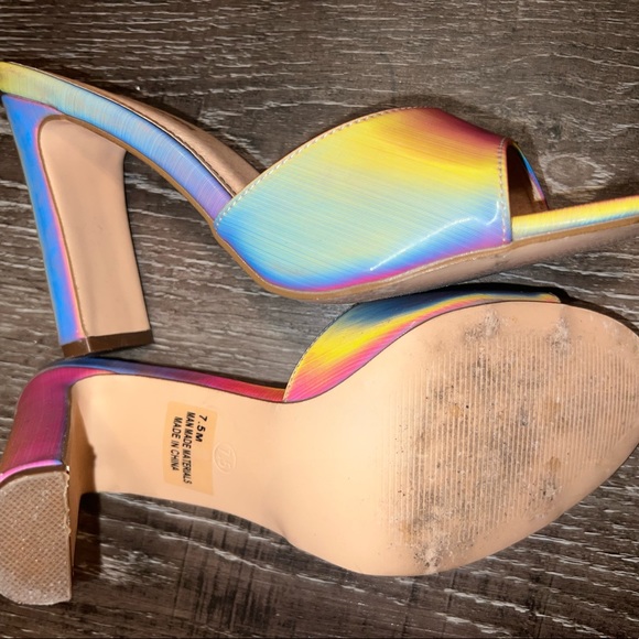 Multicolor Comfortable and cute heels - Picture 2 of 5